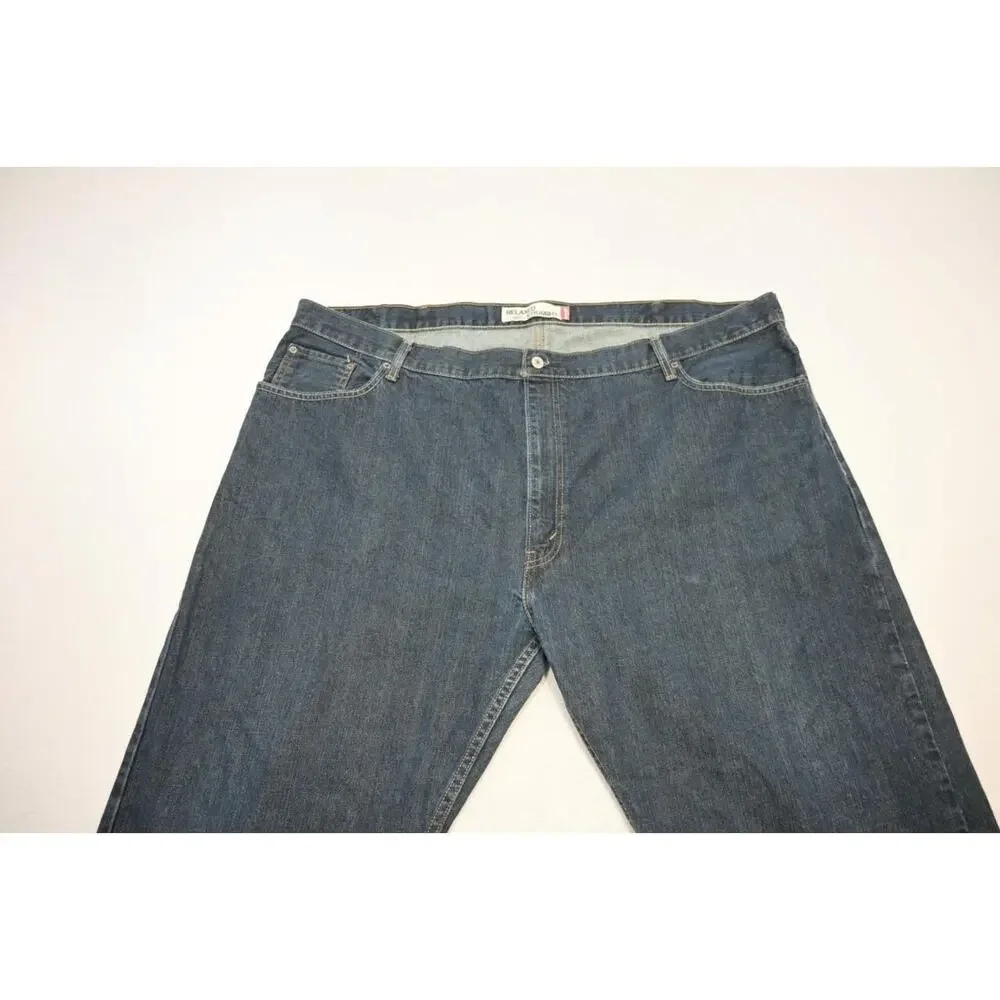 Levi's 559 Relaxed Straight Fit Rugged‎ Blue Denim Jeans Mens Size 50 x 29